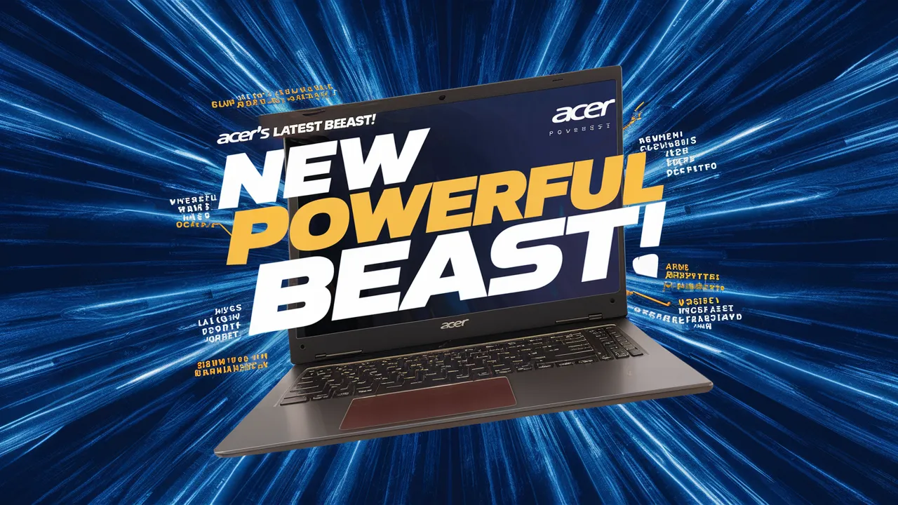 Acer New Powerful Laptop